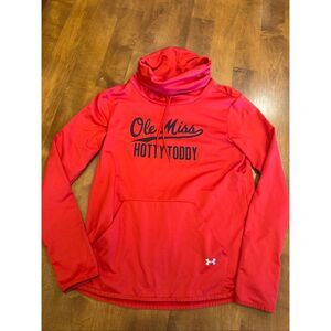 Woman’s under armour Ole Miss Hotty  today sweatshirt size S red